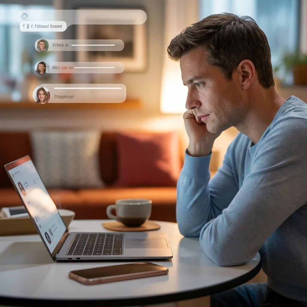 La mia prima esperienza di incontro adulti online: testimonianza reale e consigli